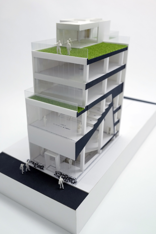 スポーツグッズメーカーオフィスビル計画 (4)