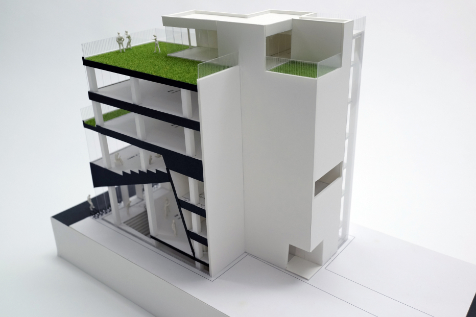 スポーツグッズメーカーオフィスビル計画 (11)