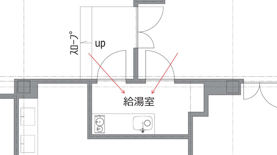 AKIM 給湯室のプラン